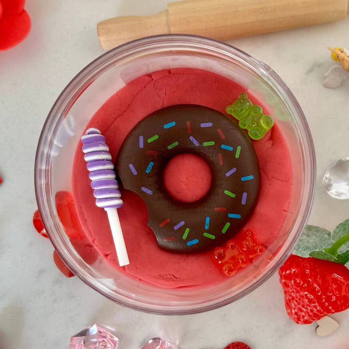 Valentine's Day Dough Jars for wholesale by Kasel Krafts