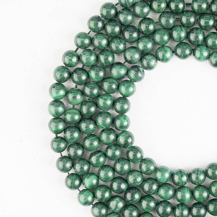 Soothing Crystals Beads – Missangas por atacado – Contas de Joalharia de Cristal | Malaquita | Contas de Pedras Preciosas3