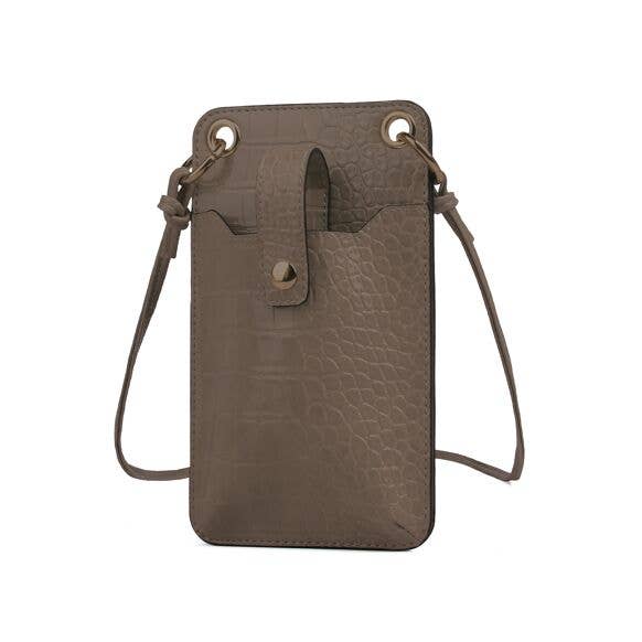 NHP International - Vendita all'ingrosso Zaino - Donna - Borse telefoniche Lipara Orta Nova color cioccolato