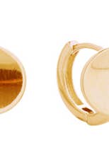 Boucle d'oreille style créole Bailey Huggie pour la vente par My Girl in LA