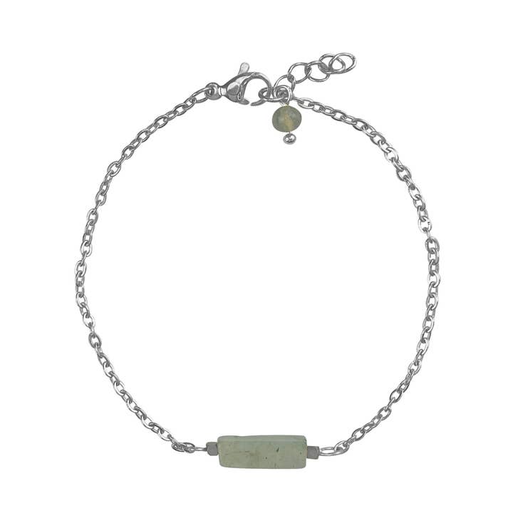 Labradorit armband & hematit - silver för wholesale av Saint Clairmont