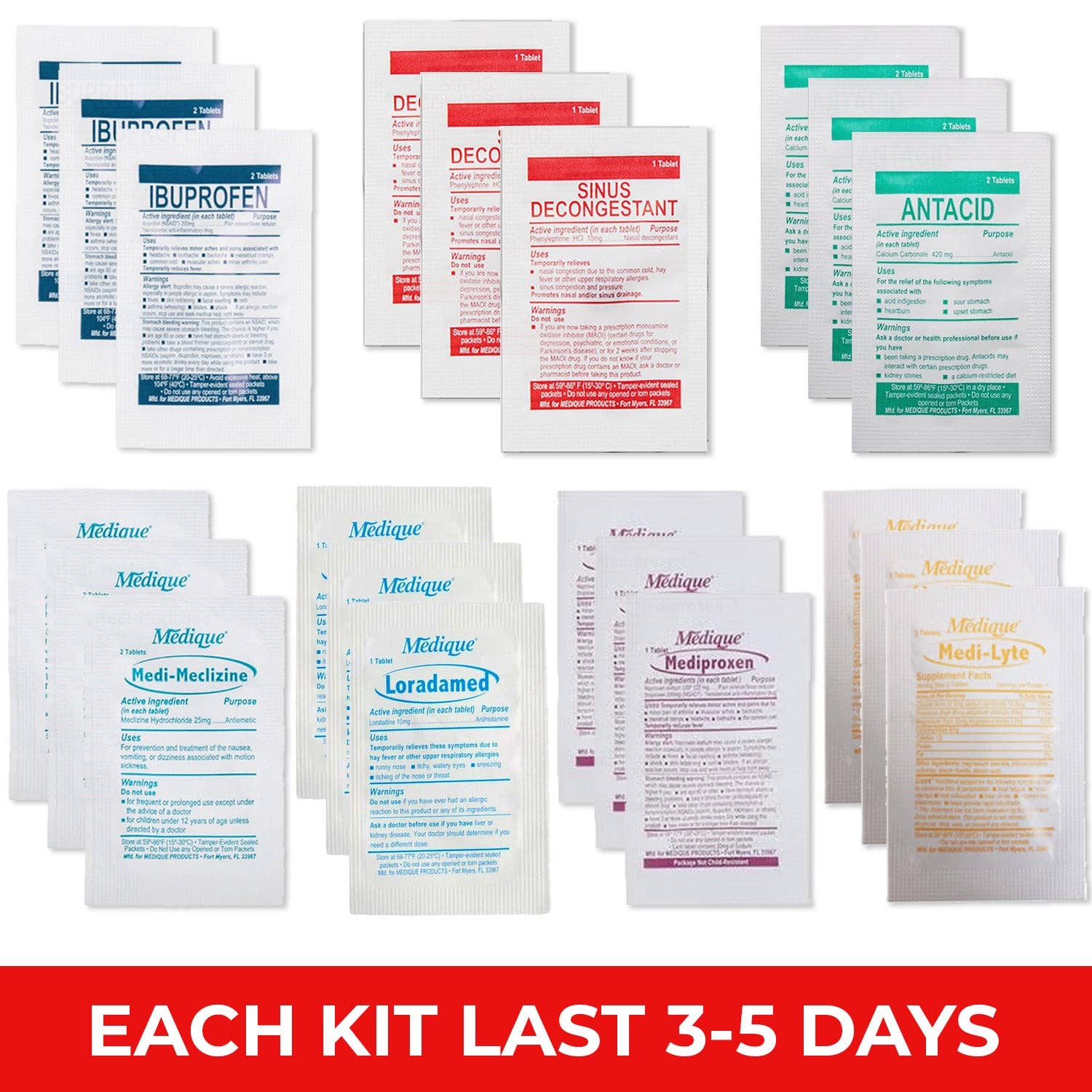 Real Vitamins - Wholesale Oral Supplement/Vitamin - Travel RX Medicine Kit6