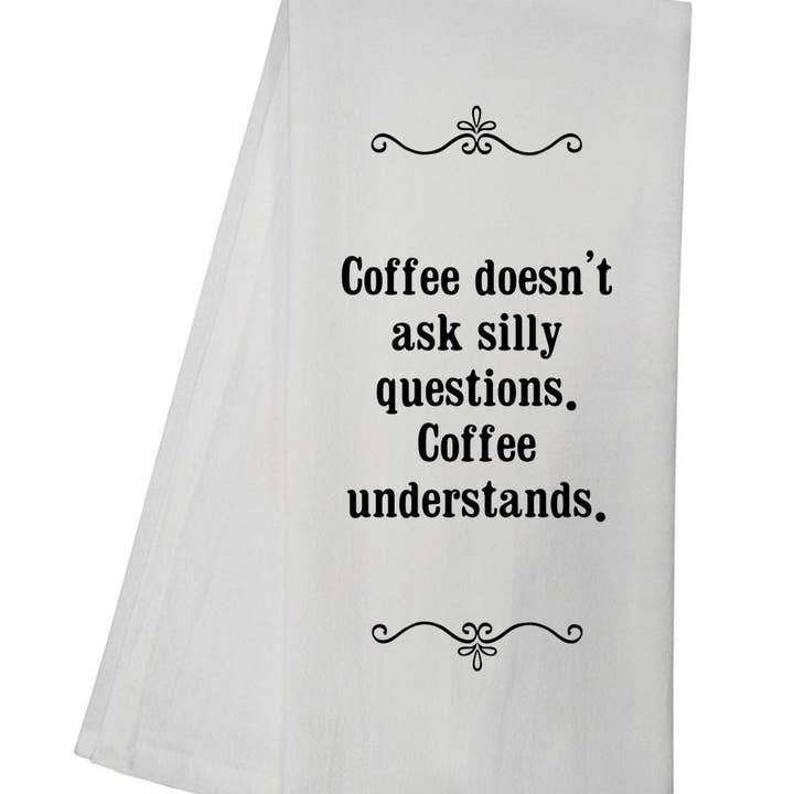 Strofinaccio da tè Coffee Understands GGTT207 per la vendita all'ingrosso da parte di Pop Threads