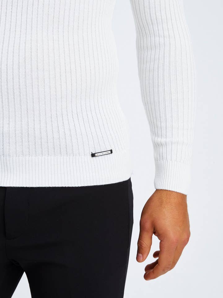 Leif Nelson GmbH - Wholesale Knit Sweater - Men's - Men's Fine Knit Turtleneck Sweater LN-167046