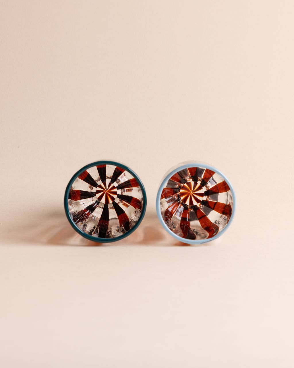 Moncada Home - Wholesale Wine Glass - Topaz [Teal] - Handblown Murano Wine Glass (Goblet)3