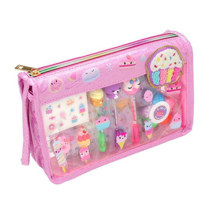 Sensibling Corp. - Wholesale Stationery/Notecard Set - HOT FOCUS - 9PCS Wristlet Stationary Set2