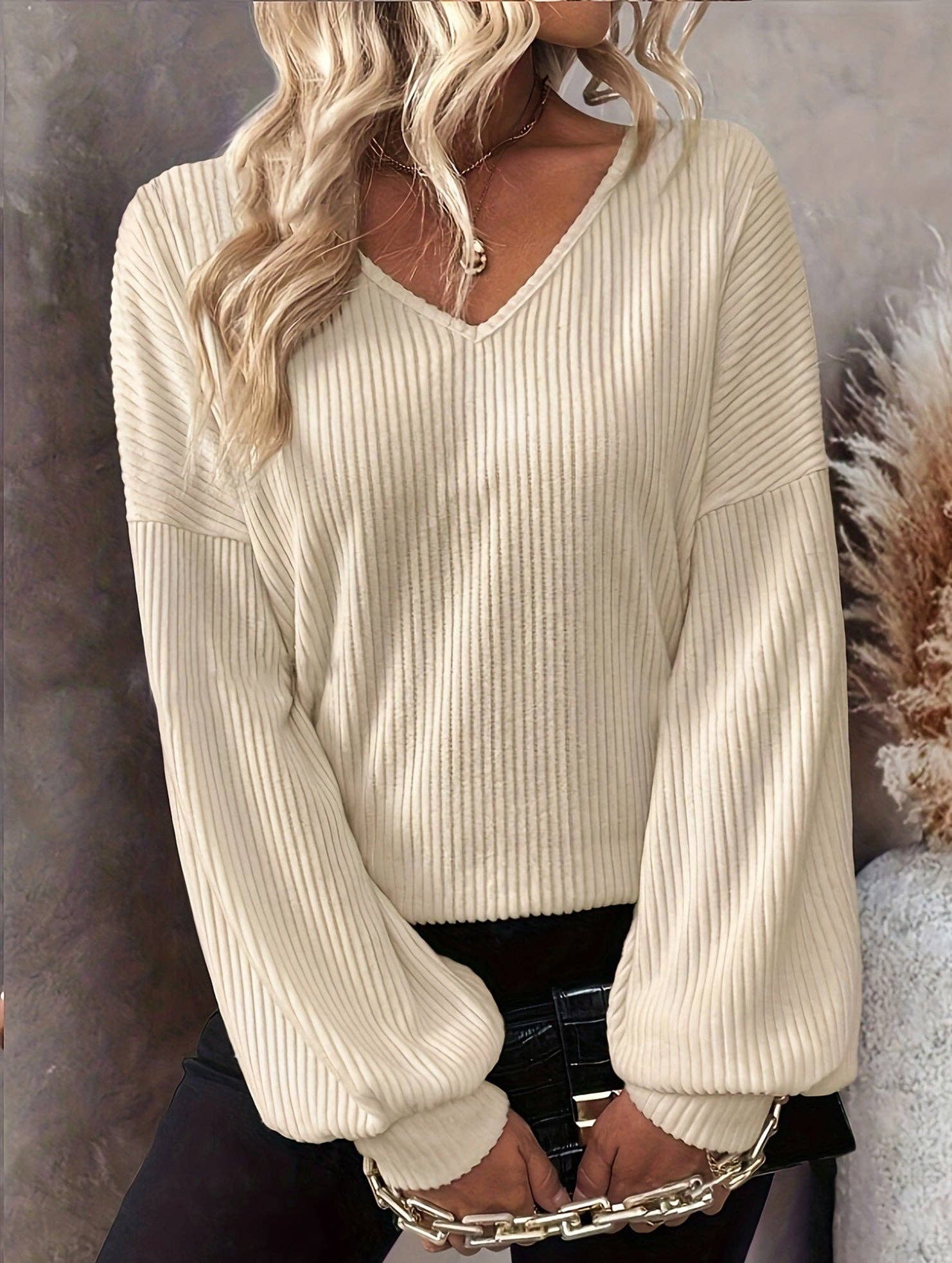 APRICOT Casual and comfortable knitted T-shirt top for wholesale on Faire3