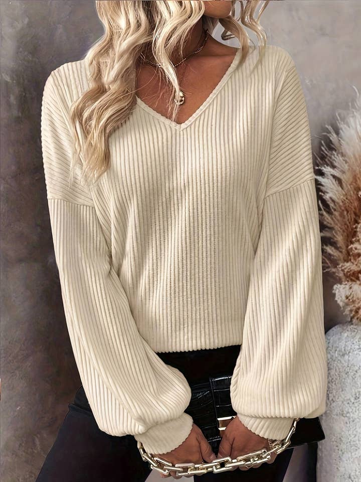 APRICOT Casual and comfortable knitted T-shirt top for wholesale on Faire3