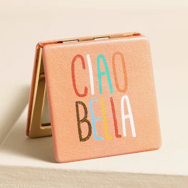 Lisa Angel - Wholesale Compact Mirror - Ciao Bella Compact Mirror0