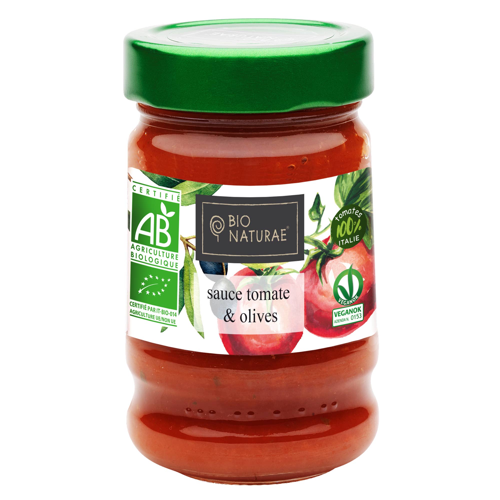 Sacla - Wholesale Pasta Sauce - Organic tomato & olive sauce 190 g0