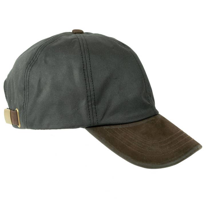 Heather Hats & Accessories - Wholesale Baseball cap – Unisex - Hamilton Wax Leather Peak Baseball Cap ZH009