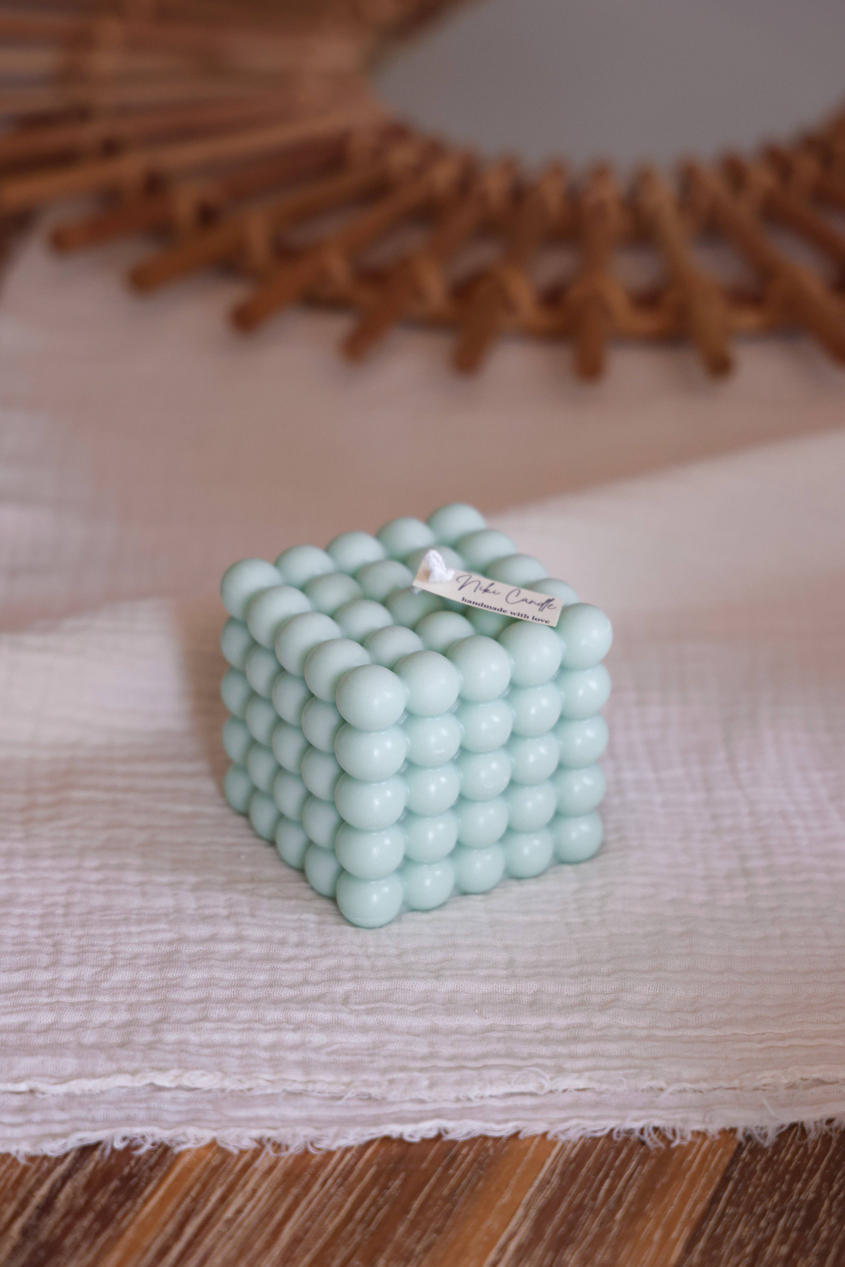 Niki Candle - Wholesale Novelty Candle - Bubble Cube XL candle - handmade3