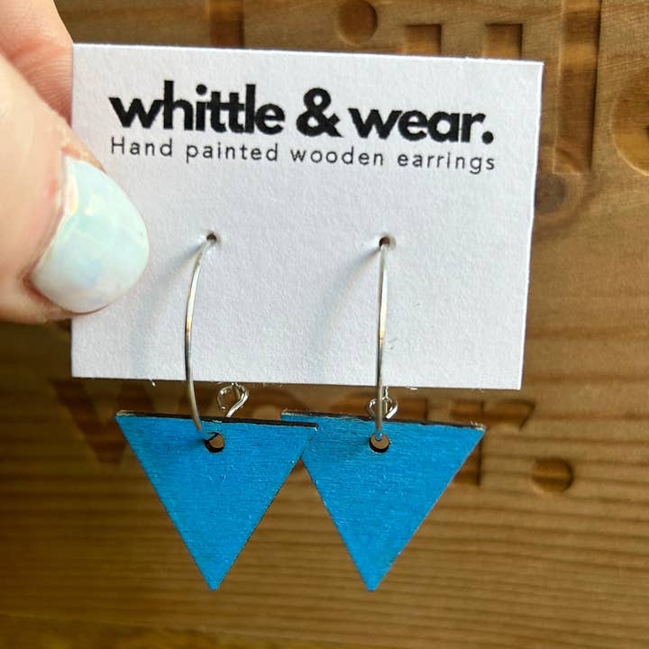 Trekantede dingler. Blå for engroshandel hos Whittle and Wear