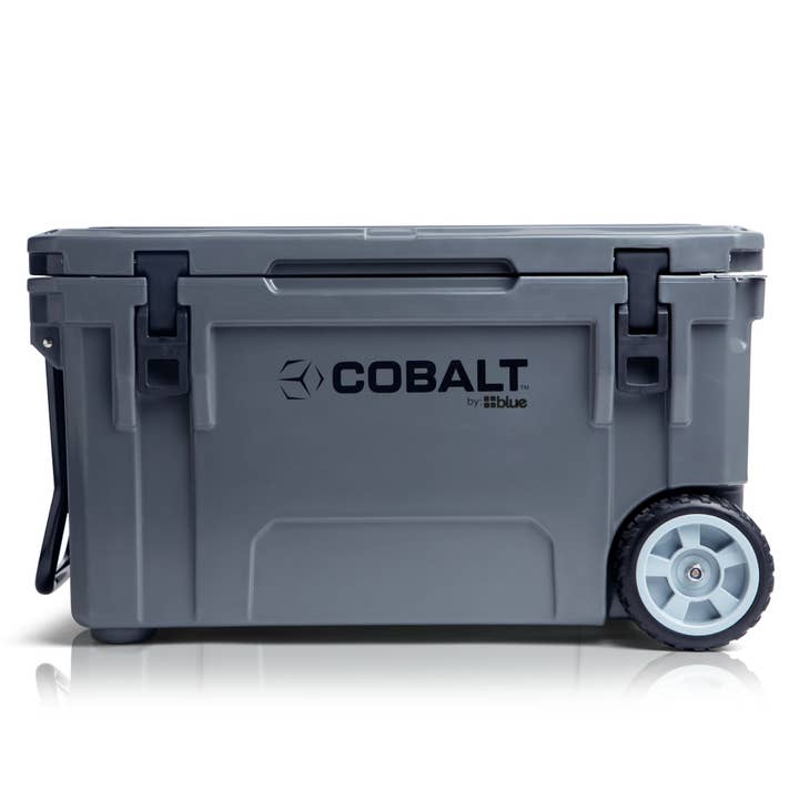 Caddis Sports - Wholesale Cooler/Cooler Bag - Cobalt 55 Quart with Wheels Roto-Molded Super Cooler