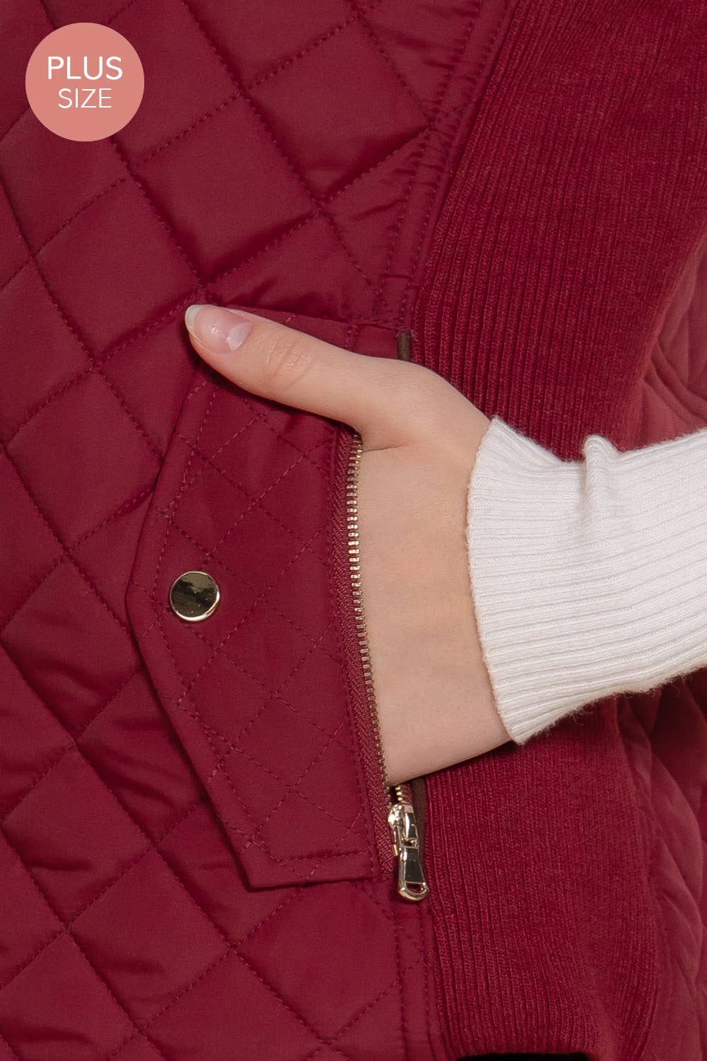 Active Basic | Active USA – Großhandel Oberbekleidungsweste – Damen – Steppweste mit Veloursleder-Paspeln51