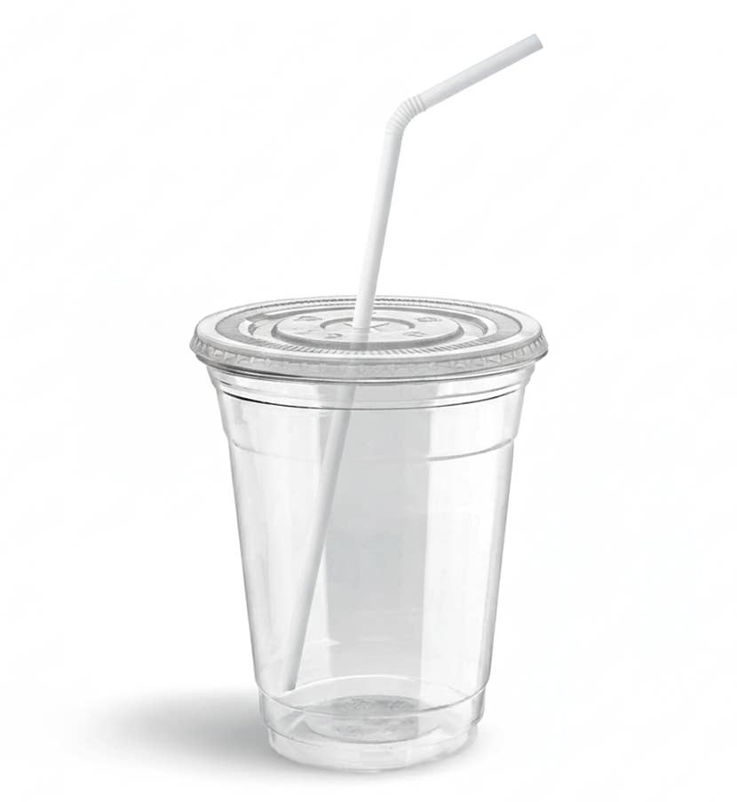 ChaiMati - Wholesale Drinking Glass/Cup - Disposable Clear Cup – Iced Drink Serving Set & Components