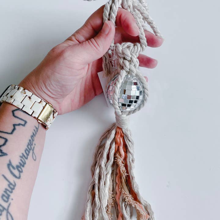 Mae Bloom - Wholesale Car Decorative Charm - Unisex - Car Charm // Disco Ball Charm // Car Accessory