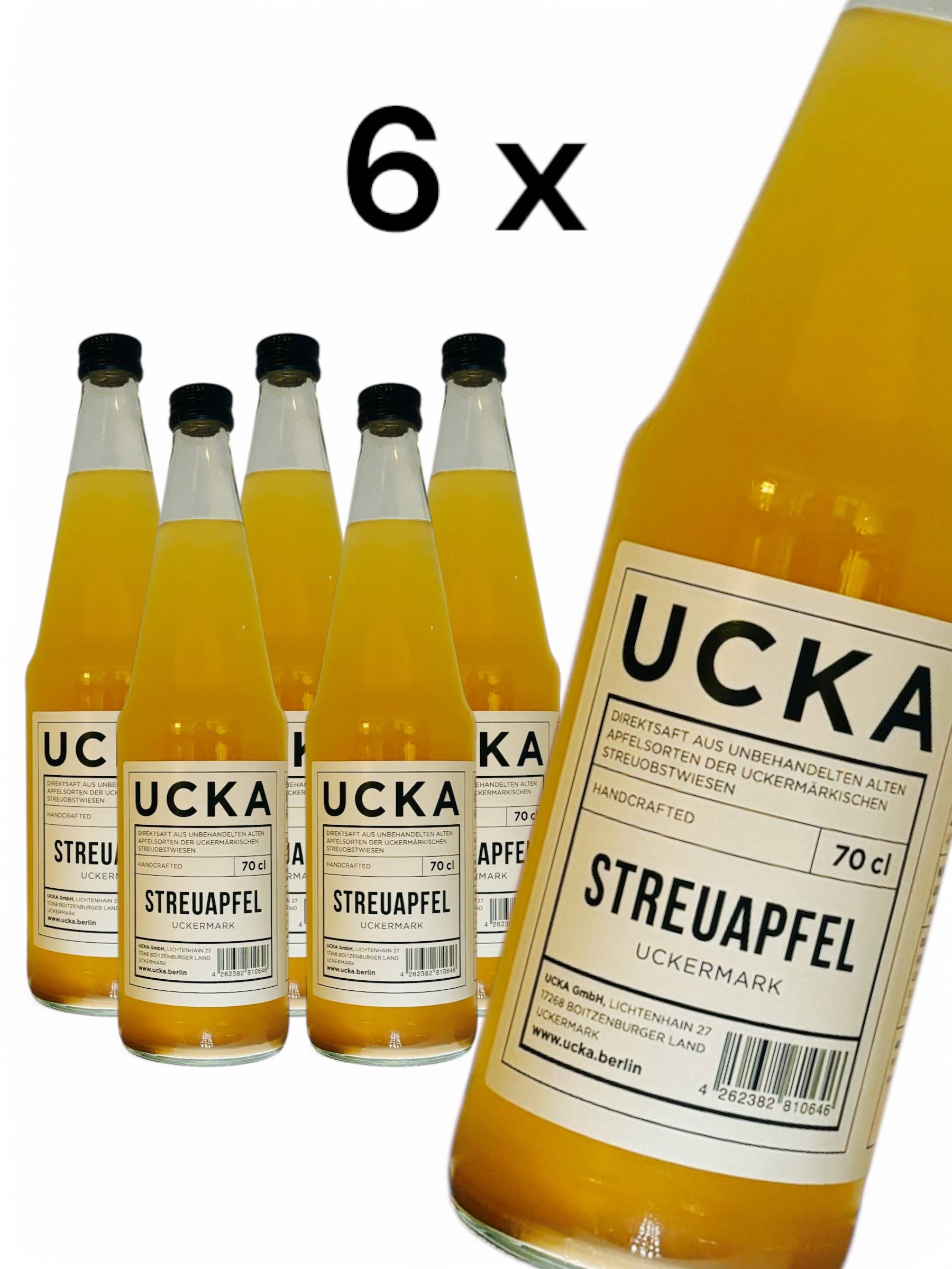 UCKA GmbH - Wholesale Fruit Juice - UCKA apple juice like in the past - but for today!1