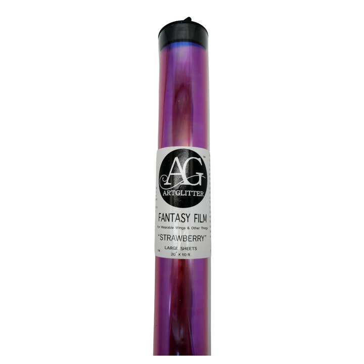 FANTASY FILM STRAWBERRY (20"x 10') for wholesale by Art Institute Glitter Inc