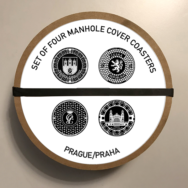 Tombino - Wholesale Coasters - Manhole Cover Coasters Prague3