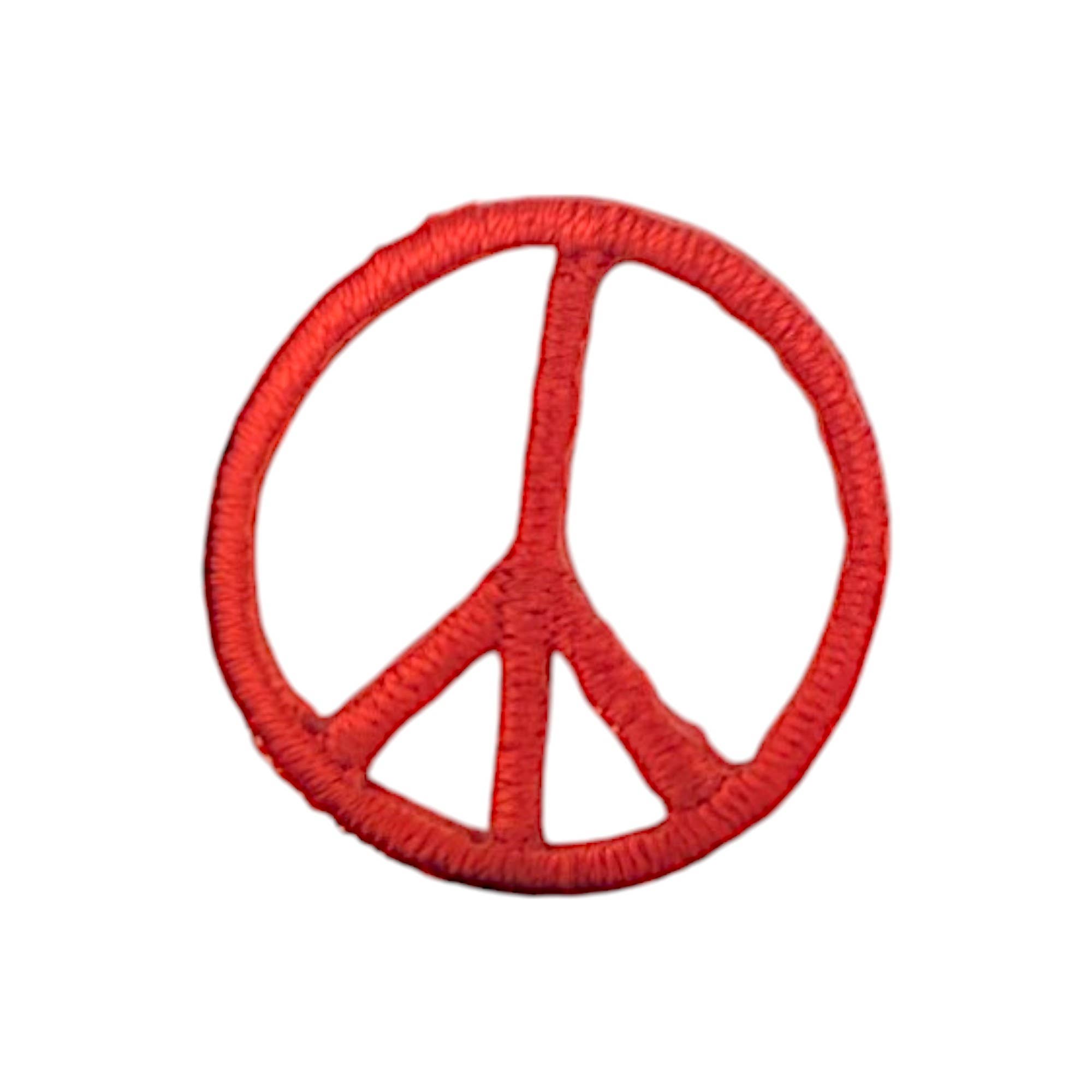 Wholesale Applique – wholesale Patch – 1" Peace Sign, Embroidered, Iron on Patch6