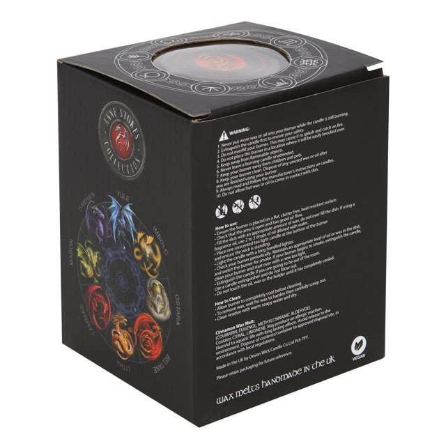 Something Different Wholesale - Venta al por mayor Calentador de cera - Set de regalo Beltane Wax Melt Burner de Anne Stokes