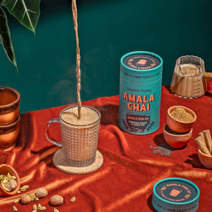 Amala Chai - Wholesale Loose Tea - Masala Chai Kit | Cardamom Masala & Assam Tea