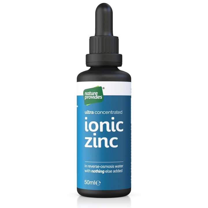 Nature Provides – wholesale Oral supplement/vitamin – Ultra Concentrated liquid ionic Zinc sulphate (15mg) - 50ml