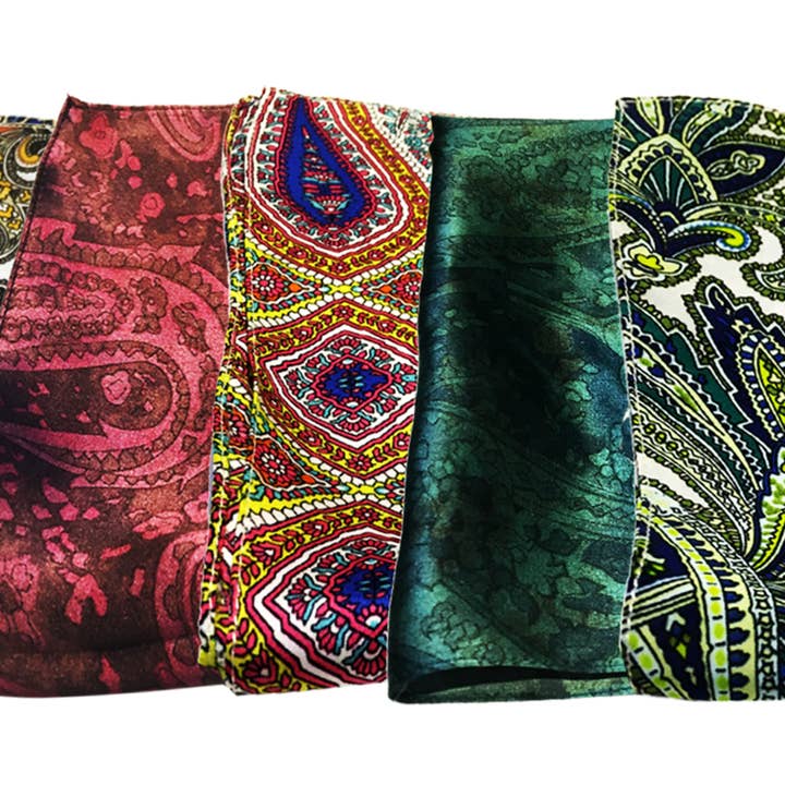 Set Colección Chesterfield (4 pañuelos de bolsillo) para venta al por mayor de JO's Pocket Squares