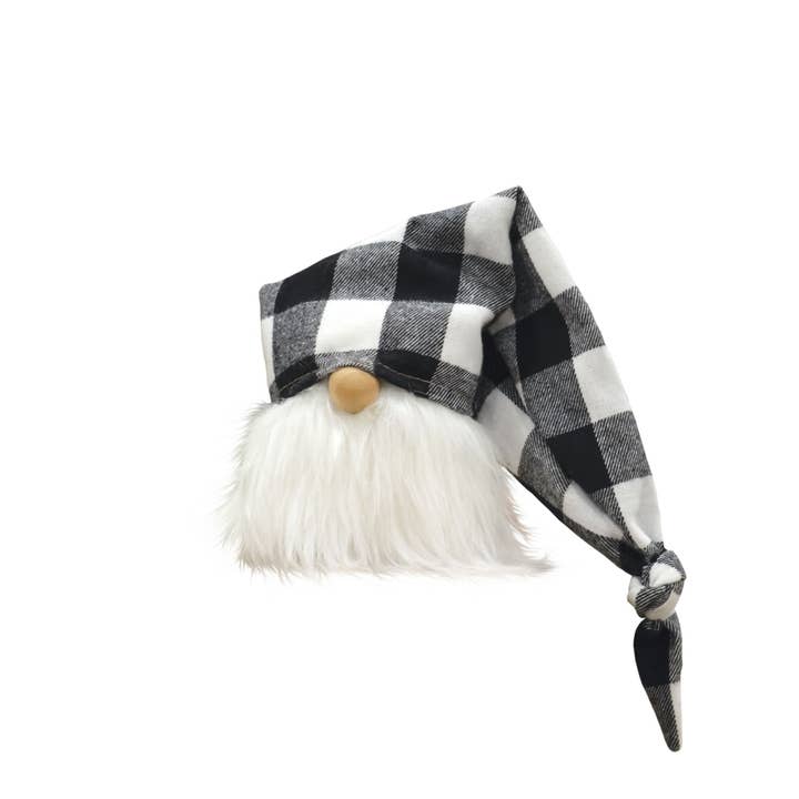 White Buffalo Check Cap Gnome Large for wholesale by Col House Designs