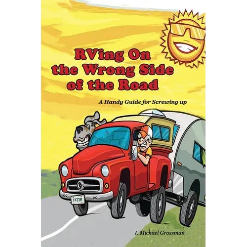 Books by splitShops - Wholesale Humor Book - RVing On the Wrong Side of the Road: A Handy Guide For Screwing Up - Paperback