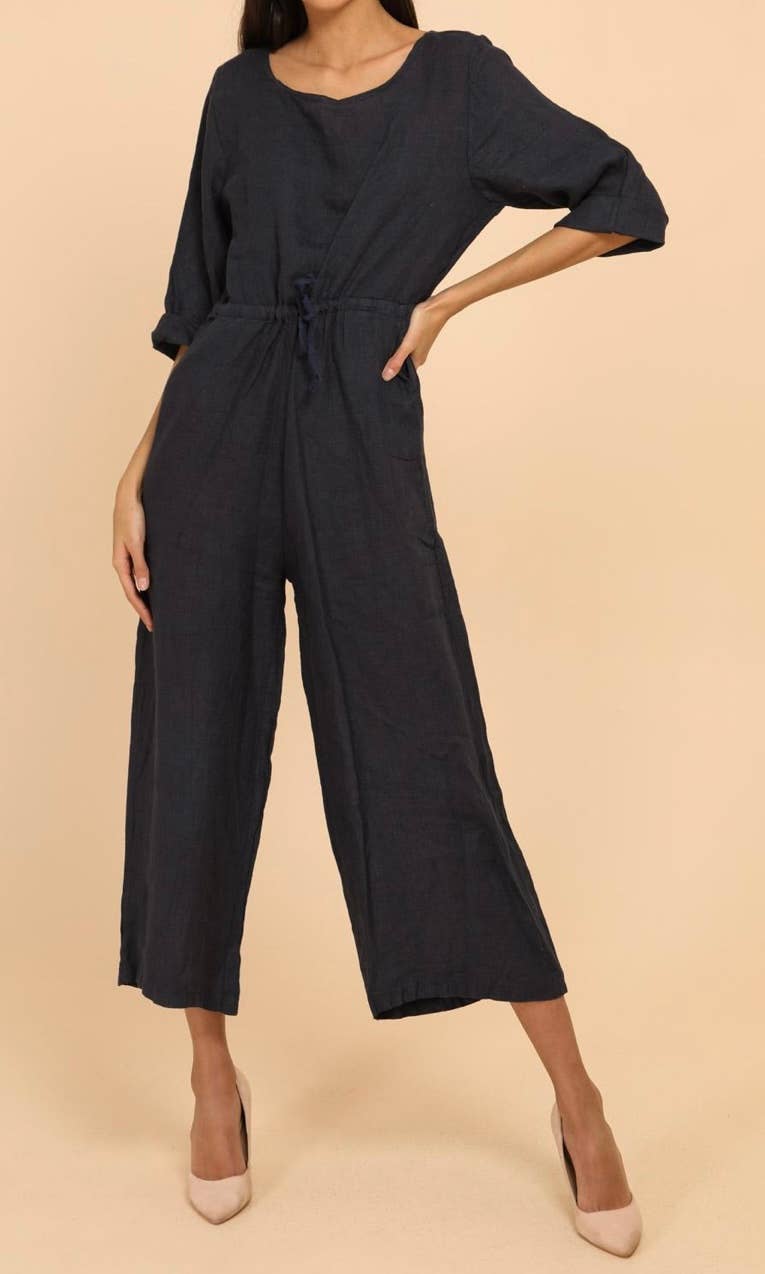 LÉA & LUC – wholesale Jumpsuit - Dam – Damoverall i 100% linne REF.716317