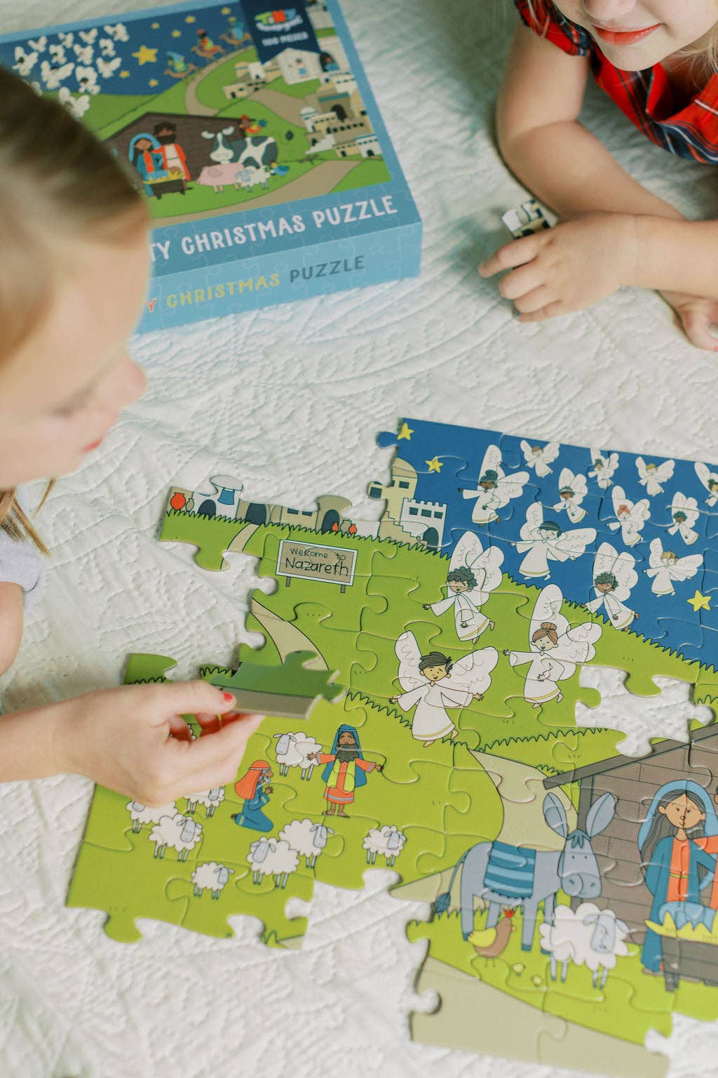 Tiny Theologians - Wholesale Puzzle - Kids - Journey to the Manger - 100 Piece Puzzle4