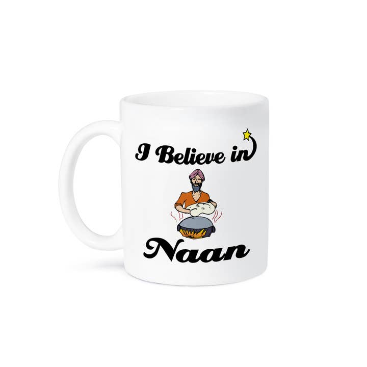 3dRose - Wholesale Coffee mug - 3dRose, I Believe In Naan Bread, Mug8