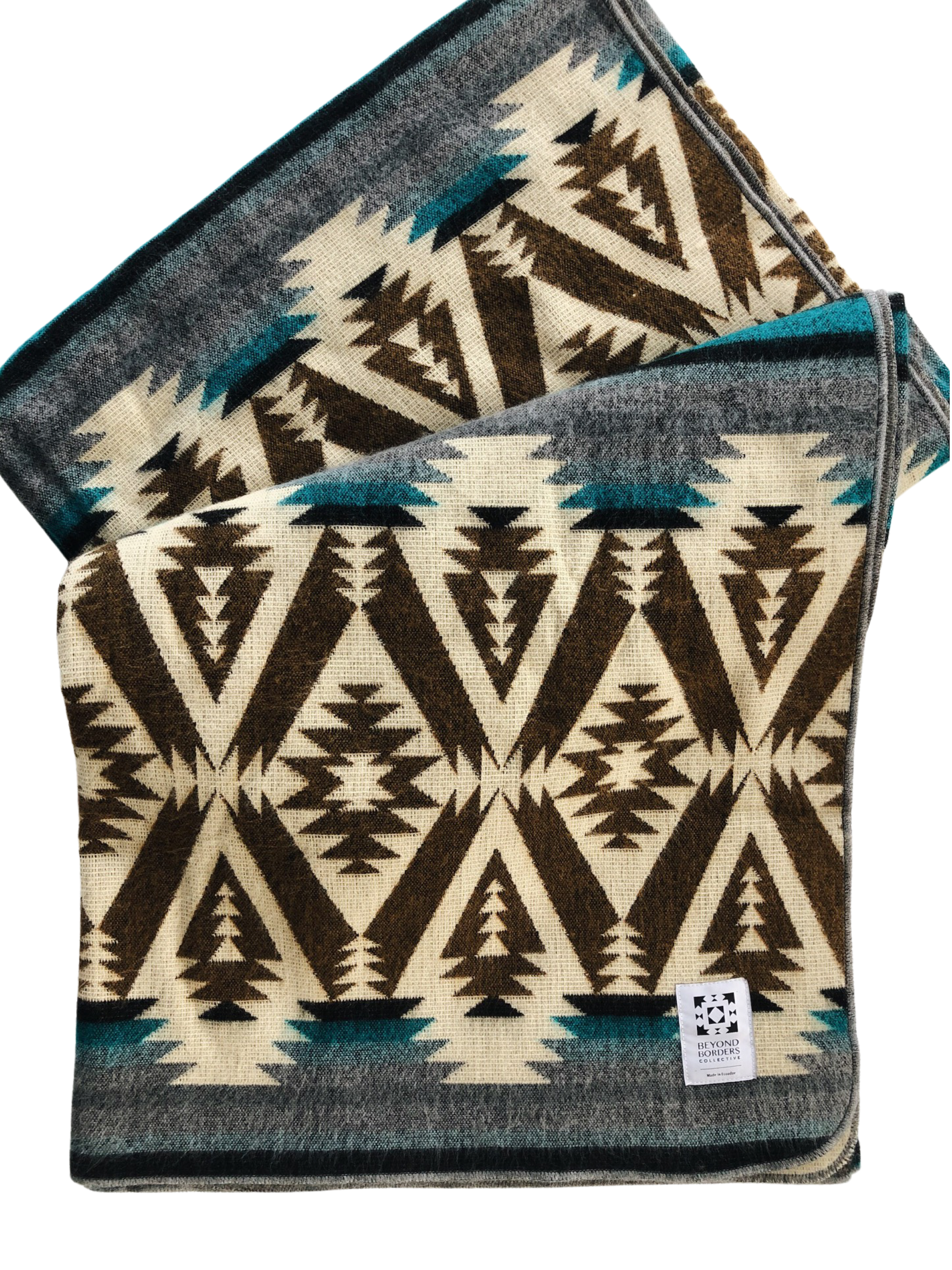 Beyond Borders Collective | Artisan-Made Blankets & Throws - Wholesale Throw Blanket - Quichua Blanket - Rainfall3