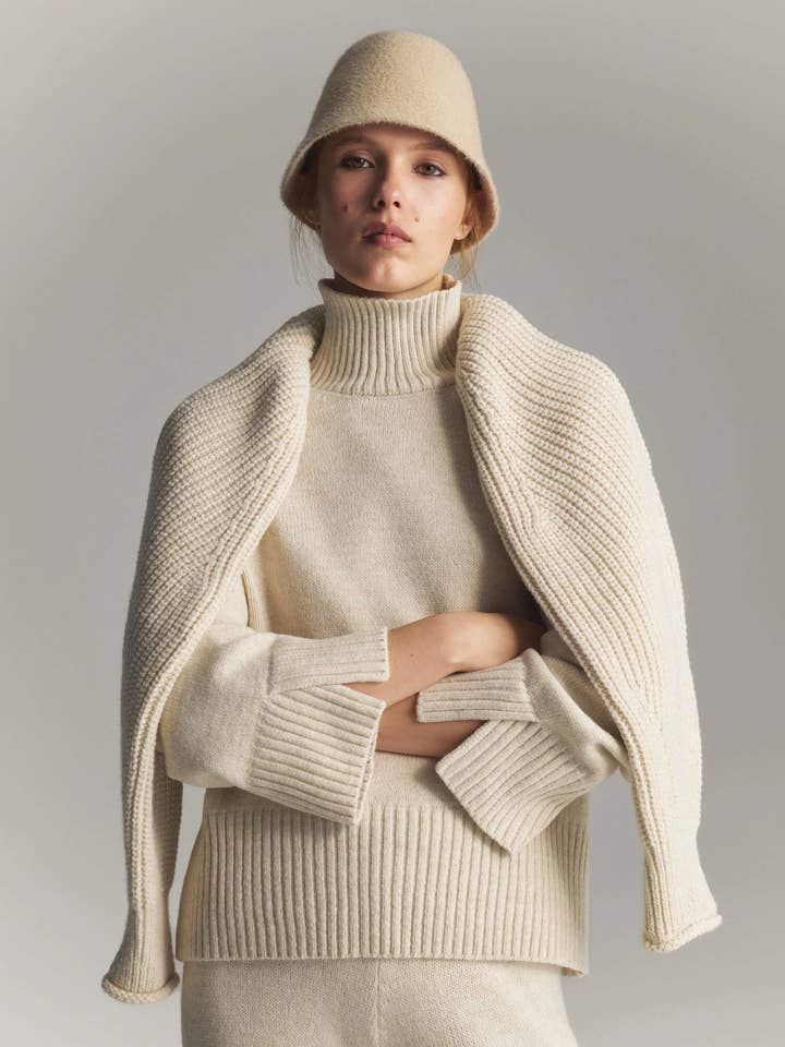 Chapéu de Balde Lili Fluffy-Yarn por atacado de Nenya Fashion Limited