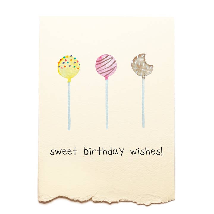 Anniversaire - Cake Pop pour la vente par Piccola Arte