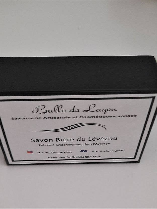 bulle de lagon - Wholesale Bar Soap - Lévézou beer soap2