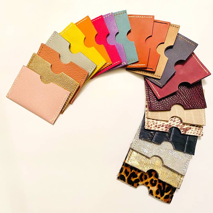 Maple + Love - Wholesale Card Holder - Women's - Leather Card Case Wallet