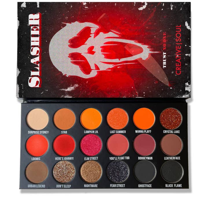 Creative Soul Cosmetics - Wholesale Eyeshadow Palette - Slasher Eyeshadow Palette