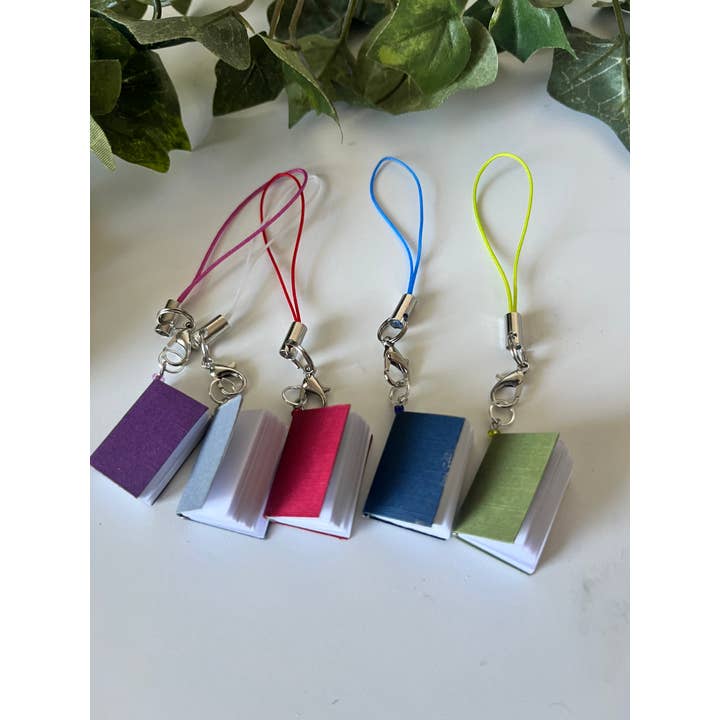Sageware - Wholesale Keychain - Unisex - Mini Book Keychain and Phone Charms2