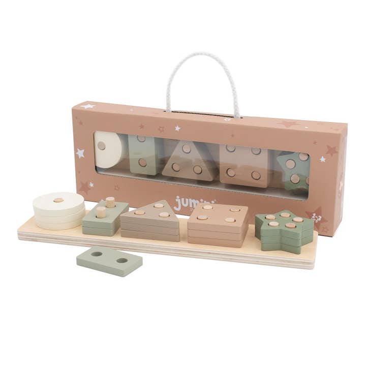 Peg Shape Sorter (Case of 3) for wholesale by Inside Out Toys