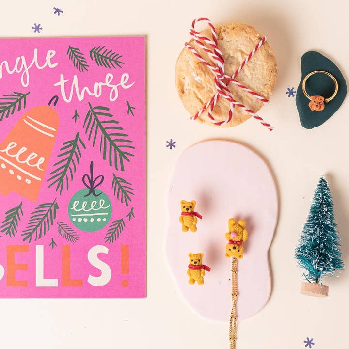 Teddy Bear Necklace for wholesale by Lulou Bijoux