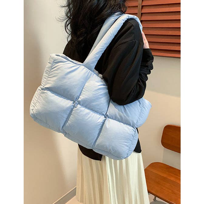 Sweetkama – Engroshandel Tote bag - Dame – Sweetkama dame skuldertaske i ensfarvet polstret skumdesign SKAB413417