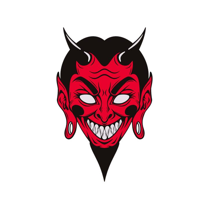 Warm People - Wholesale Lapel Pin/Button - Him - Devil Enamel Pin1