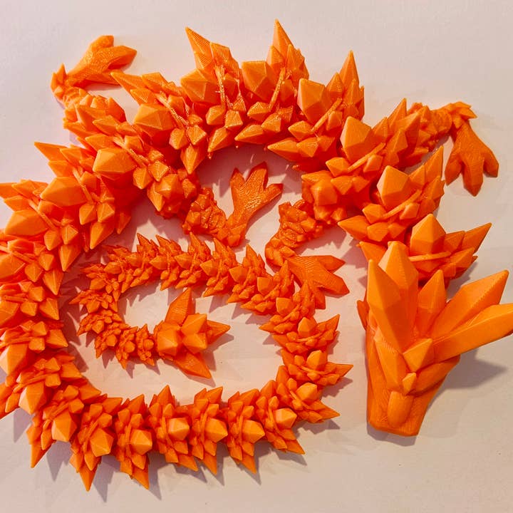 The Midnight Oil - Wholesale Fidget Toy - Kids - 3D Crystal Dragon (24")6