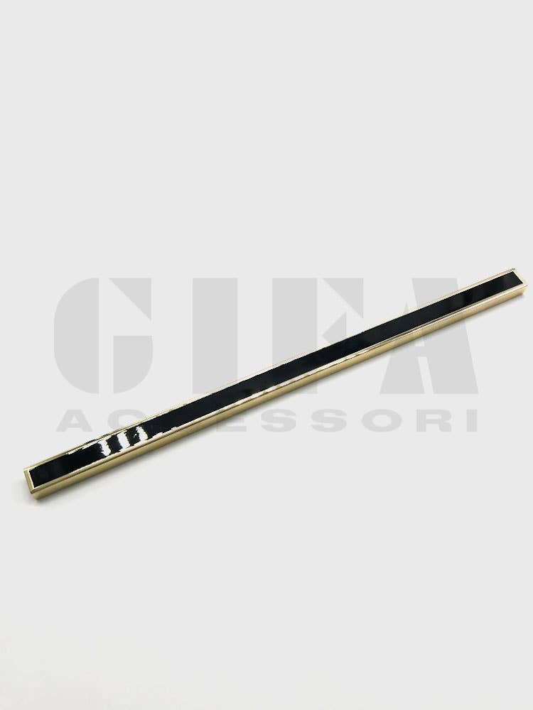 Gifa Accessori - Wholesale Belt - Women's - Gold + black bar with channel 25.5 cm0