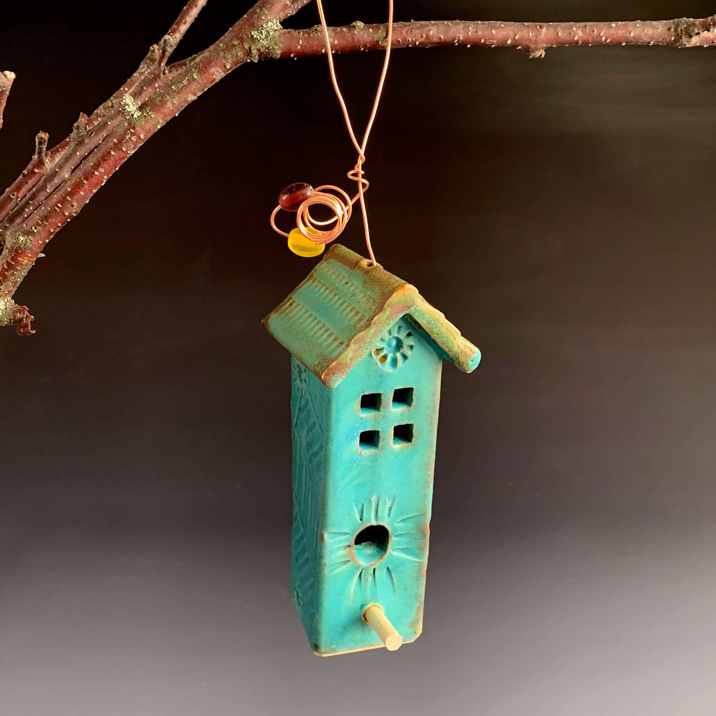 Macone Clay / Spooner Creek - Wholesale Bird House - MHB - Mini Hanging Birdhouse - Package of 62