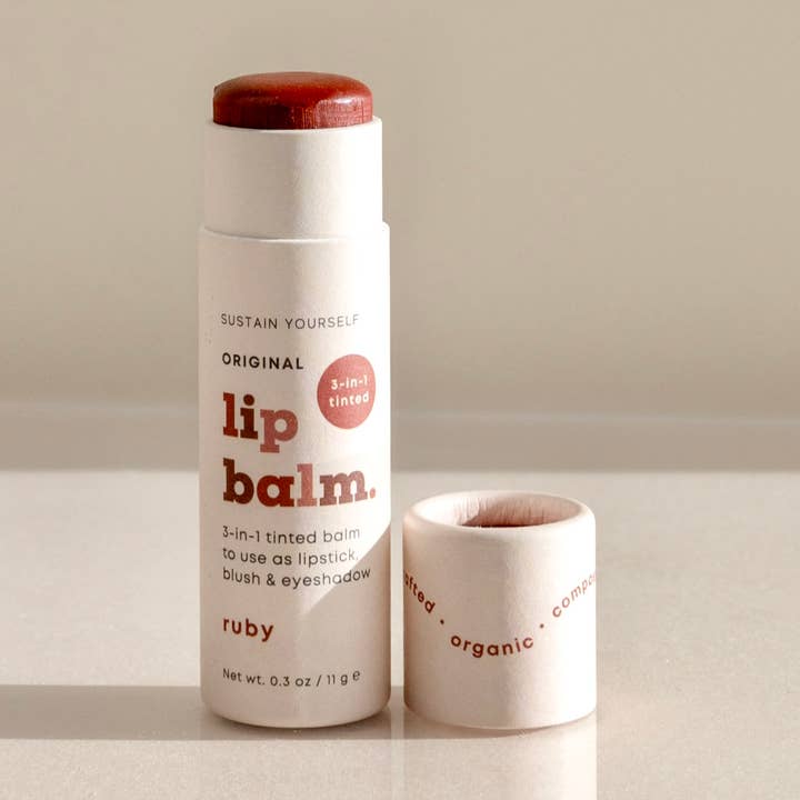 3-in-1 Tinted Lip Balm for wholesale by Sustain Yourself