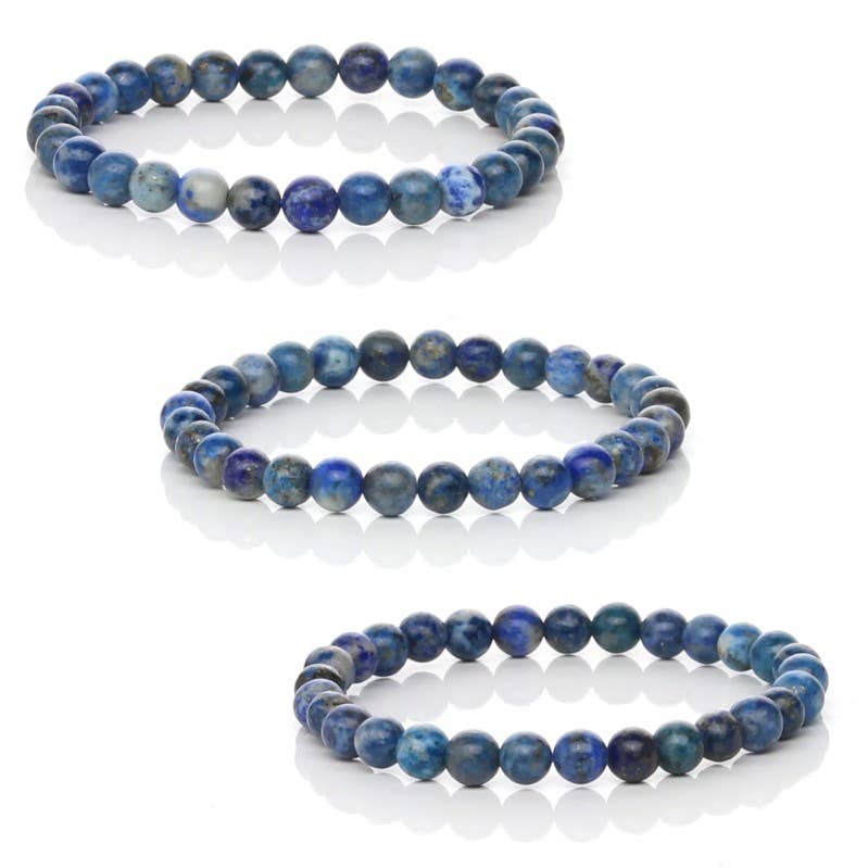 UniArt - Wholesale Cuff Bracelet - Natural lapis lazuli bracelet1